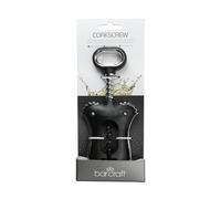 BarCraft Winged Corkscrew - Silver - Plastic - Corkscrew
