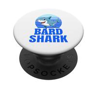 Bard Shark Family Reunion Squad First Last Name PopSockets Adhesive PopGrip