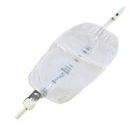 Bard Uriplan Leg Bags x 10, 500ml Capacity, 10cm Inlet, Ref: D5M with 180 Lever tap