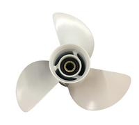 BARDOVEN 60-130HP 13-1/2x15 Aluminum Alloy Outboard Propeller 15 Tooth RH Prop for Yamaha Outboard Motor Engine 6E5-45947-00-EL