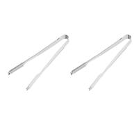 bardrinkstuff 62503 Stainless Steel Ice Tong 7 Length (Pack of 2)