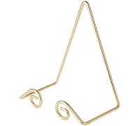 Bard's Gold-toned Wall Mountable Platter Hanger, 7" H x 5.5" W x 3.5" D (For 9.5" - 10.5" Platters)