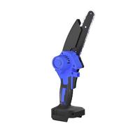 Bare 6 Inch Brushless Cordless Chainsaw, Portable Electric Chainsaw Hand Chainsaw 2200 SPM for Tree Branches, Courtyard, Household and Garden