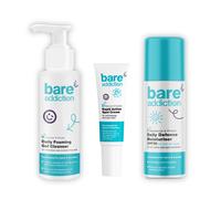 Bare Addiction Skincare Bare Necessity Kit + Large gift set in White Blue | Size: 150ml Bare Addiction Skincare White Blue 150ml