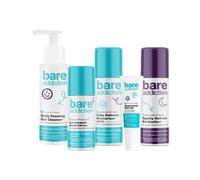 Bare Addiction Skincare Clear & Bright Kit in White Blue | Size: 150ml Bare Addiction Skincare White Blue 150ml