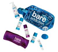 Bare Addiction Skincare Clear & Bright Kit + Large Gift Set In White Blue White Blue 150ml