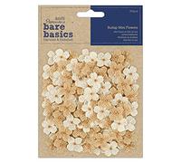 Bare Basics Burlap Mini Flowers - 200 Pieces