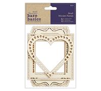 Bare Basics Decorative Wooden Frames, Natural, One Size