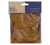 Bare Basics Envelope Bags, Brown, One Size