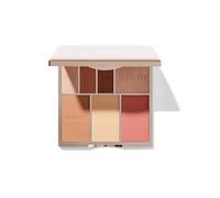 Bare Basics Face & Eye Palette from Sculpted by Aimee (Sunbeam 01) - Travel-Friendly, Nude Look Eyeshadow, Highlight, Bronzer, Blush & Setting Powder