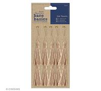 Bare Basics Jute Tassels, Natural, One Size