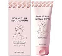 Bare Basics No Shave Hair Removal Cream for Sensitive Skin, Fast & Gentle, Moisturizes and Nurtures Skin, Leaving it Soft and Protected after Hair Removal, Suitable for All Types (1Pcs)