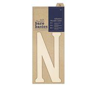 Bare Basics Wooden Letter, Natural, One Size