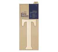 Bare Basics Papermania Adhesive Wooden Letter - T