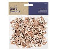 Bare Basics Thick Wooden Letters - 200 Pieces