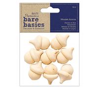 Bare Basics Wooden Acorns - 8 Pieces
