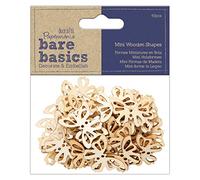Bare Basics Wooden Embellishments, Natural, N Applicable