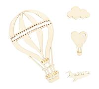 Bare Basics Wooden Embellishments, Natural, N Applicable