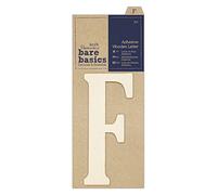 Bare Basics Wooden Letter, Natural, One Size