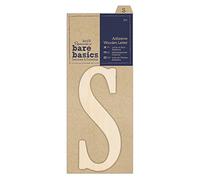 Bare Basics Wooden Letter, Natural, One Size
