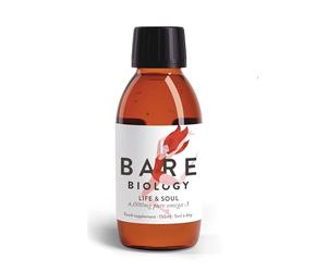 Bare Biology Maximum Strength Pure Omega 3 Fish Oil Liquid 4,000mg - Life & Soul Liquid Omega 3 (1 to 2 Months Supply - 150ml) EPA 2600mg DHA 1180mg, Supports Heart, Brain Function & Eye Health