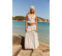 Bare Bliss Skirt Set by free-est at Free People in Sky Writing, Size: XL - female