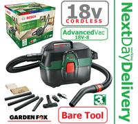 BARE Bosch AdvancedVAC18-8 Cordless Vacuum Cleaner 06033E1000 4059952570396 ZTD