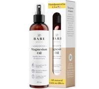 Bare Botanics Magnesium Oil Spray 240ml Unscented - Magnesium Chloride Mist from The Dead Sea - High Magnesium Concentration - Natural Deodorant Alternative - Non-Toxic, Vegan & Cruelty-Free