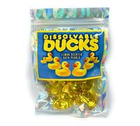 Bare Boutique Dissolvable Ducks. 10 Duck Shaped Bath Pearls. Lemon Scented. Ideal Duck Themed Gift, Advent Calendar Filler, Stocking Filler…