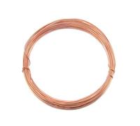 Bare Copper Craft Wire - 1mm 18 Gauge 10m, Wire for Sculpting, Craft Floral Making, Jewellery Making, Wire Weaving and Wrapping, Electroculture Copper Wire, 99.9% Pure Copper Wire