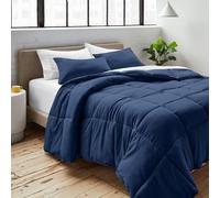 Bare Home Duvet Insert King Size - Premium 1800 Ultra-Soft Duvet Insert - 6.4 TOG - All Season Warmth Quilt - Comforter Set with 2 Pillowcases (King, Dark Blue)