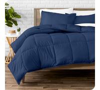 Bare Home Duvet Set - King Size - Ultra-Soft - Goose Down Alternative - Premium 1800 Series - 6.4 TOG - All Season Warmth Quilt - Comforter Set (King, Dark Blue)