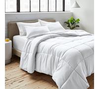 Bare Home Duvet Set - Super King Size - Ultra-Soft - Goose Down Alternative - Premium 1800 Series - 6.4 TOG - All Season Warmth Quilt - Comforter Set (Super King, White)