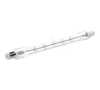 Bare Infrared Quartz Heat Bulb R7 118mm, Spare or Replacement 118mm Bulb for IR 300W Lamp, CC531