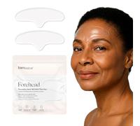 Bare Intent Reusable Forehead & Frown Anti-Wrinkle Patches - Smooth Expression Lines, Daily Wrinkle Softening | 2 pack