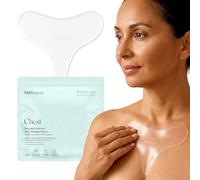Bare Intent Reusable Silicone Chest Anti-Wrinkle Patch - 100% Medical-Grade Silicone, Visibly Soften Sleep Lines, Décolleté & Cleavage Wrinkles | 1 pack