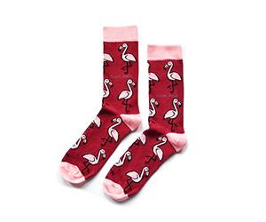 Bare Kind Save the Flamingos Pink Soft Bamboo Socks UK 4-7