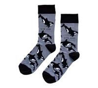 Bare Kind Save the Orcas Bamboo Socks UK Adult 4-7