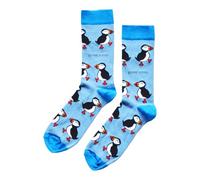 Bare Kind Save the Puffins Bamboo Socks UK Adult 7-11