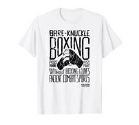 Bare-Knuckle Boxing - Black Design - T-Shirt