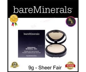 Bare Minerals Original Mineral Veil Pressed Setting Powder 9g Mirror Sheer Fair