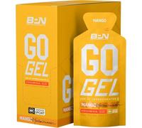 Bare Performance Nutrition, BPN Go Gel Endurance, Vegan + Gluten Free Running Gel with 24g of Carbohydrates & 100 Calories per Pack, 10 Single-Serving Packs, Mango
