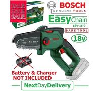 BARE Tool - BOSCH EasyChain 18V-15-7 Cordless Handy CHAINSAW 4059952640532 ID