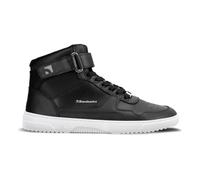 Barebarics Zing High Top Barefoot Leather Trainers EU 43 Black