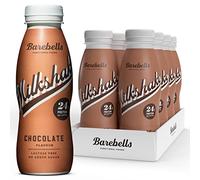 Barebells Creamy Protein Shake - Low Sugar, 24 g Protein per Bottle, Lactose Free - Chocolate Milkshake, 8 x 330 ml