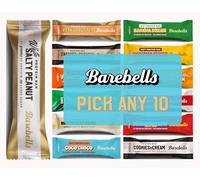 Barebells - Pick Any 10 - High Protein Bar, No Added Sugar - 10 x 55g, Choose from 13+ Flavours, Banana Dream, Caramel Cashew, Caramel Choco, Coco Choco & many more
