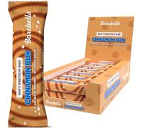 Barebells Protein Bars - 12 Count, 16g High Protein Treats - Sugar Free Chocolate Nutrition Bar, Low Carb - On The Go Breakfast or Post-Workout Snack (Cinnamon Bun)
