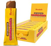 Barebells Protein Bars - 12 Count, 16g High Protein Treats - Sugar Free Chocolate Nutrition Bar, Low Carb - On The Go Breakfast or Post-Workout Snack (Caramel Choco)