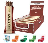 Barebells Protein Bars - Healthy Snacks, Protein Snacks for Breakfast, Sugar Free Chocolate, Low Carb - 12 x 55g (Crispy Nougat)