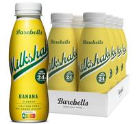Barebells Protein Shake - 24g High Protein Milkshake, Lactose-Free, Ready to Drink, Low Carb - 8x330ml (Banana Flavour)